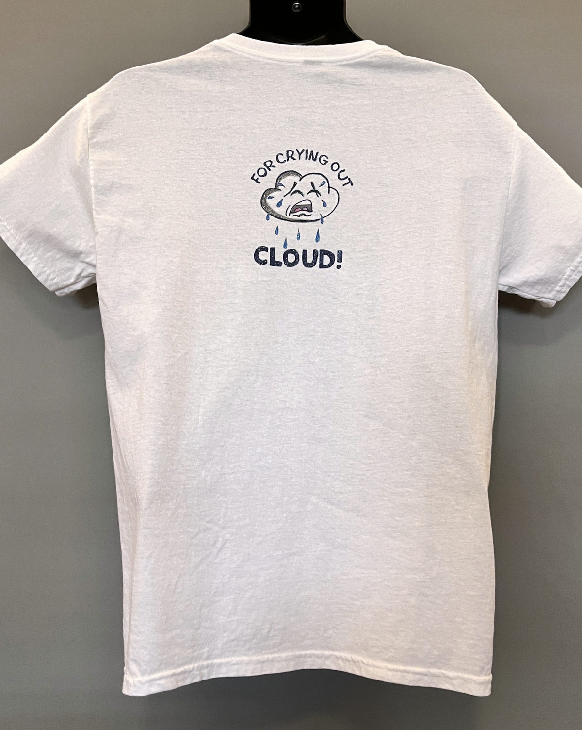 Water Cycle Crying Cloud Shirt – Hand-Detailed Completed Project image 2