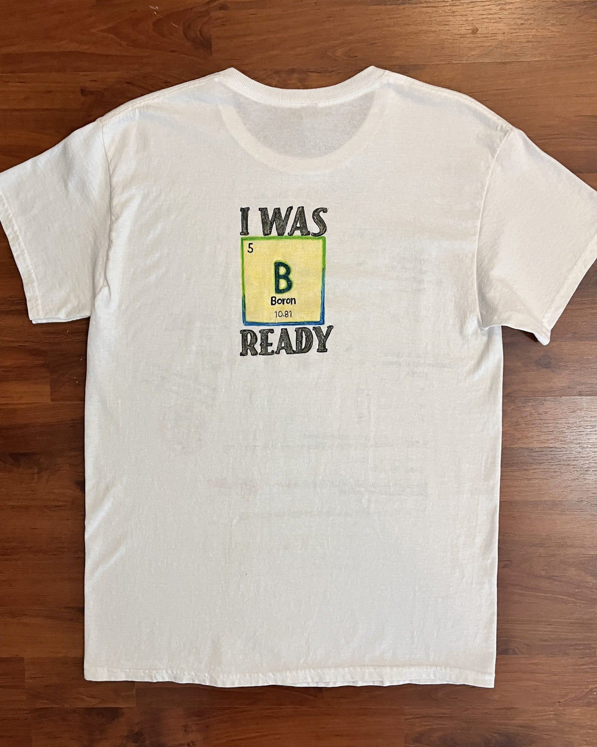 Boron Atomic Attire Shirt – Hand-Detailed Completed Project image 2