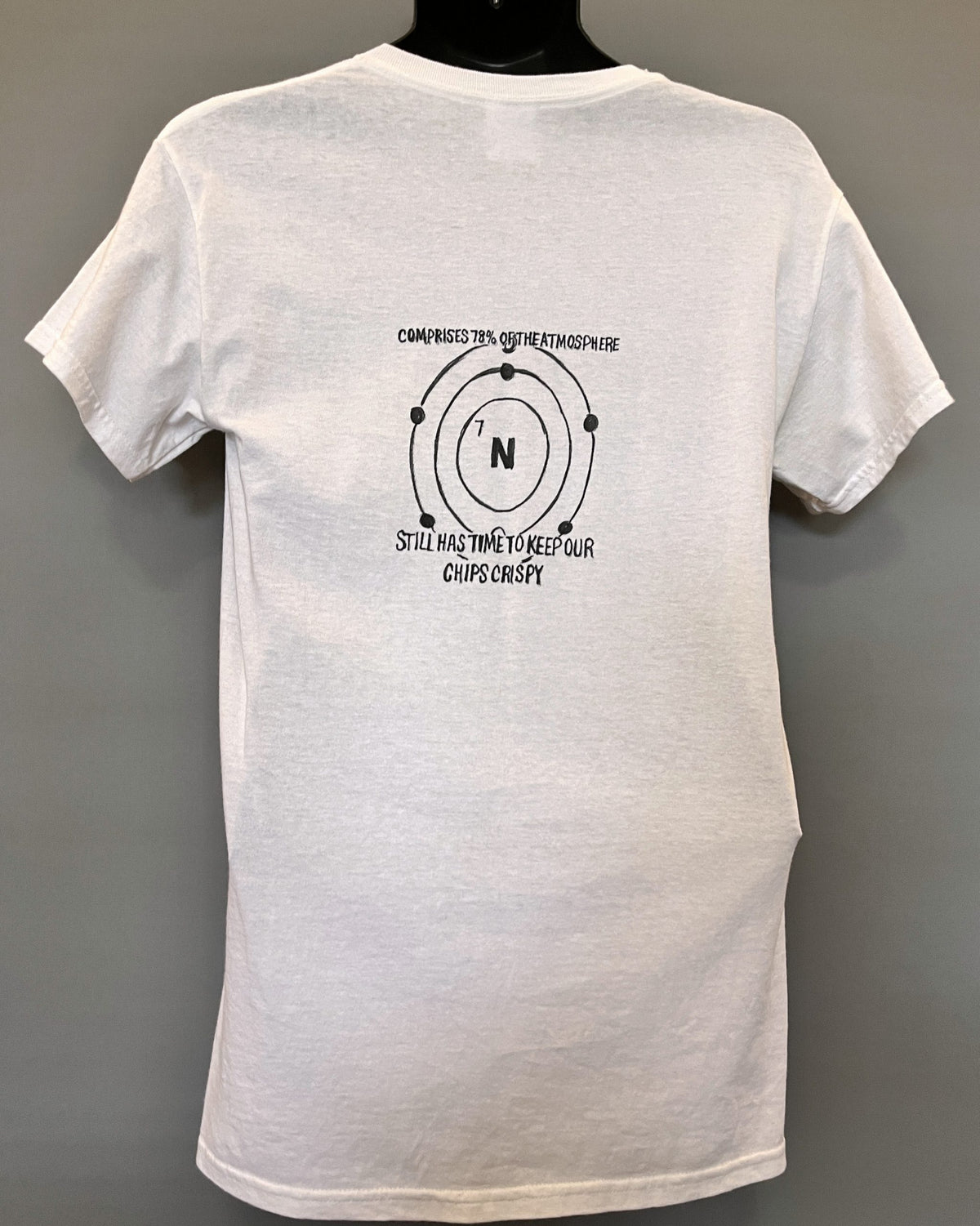 Nitrogen Cycle Shirt – Hand-Detailed Completed Project image 2