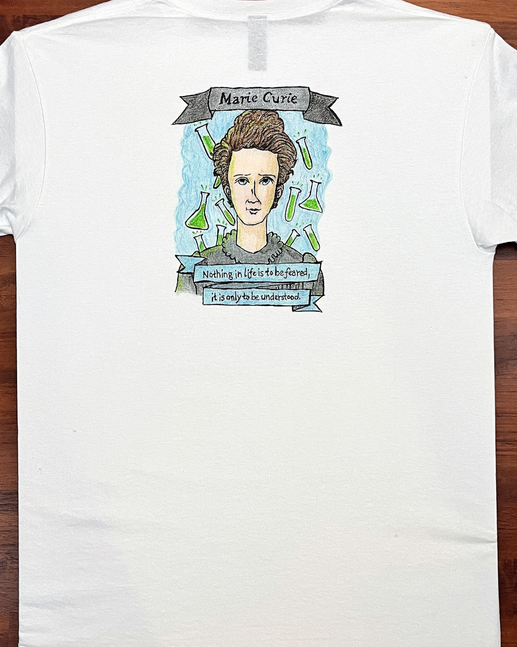 Curium Atomic Attire Shirt – Hand-Detailed Completed Project image 2