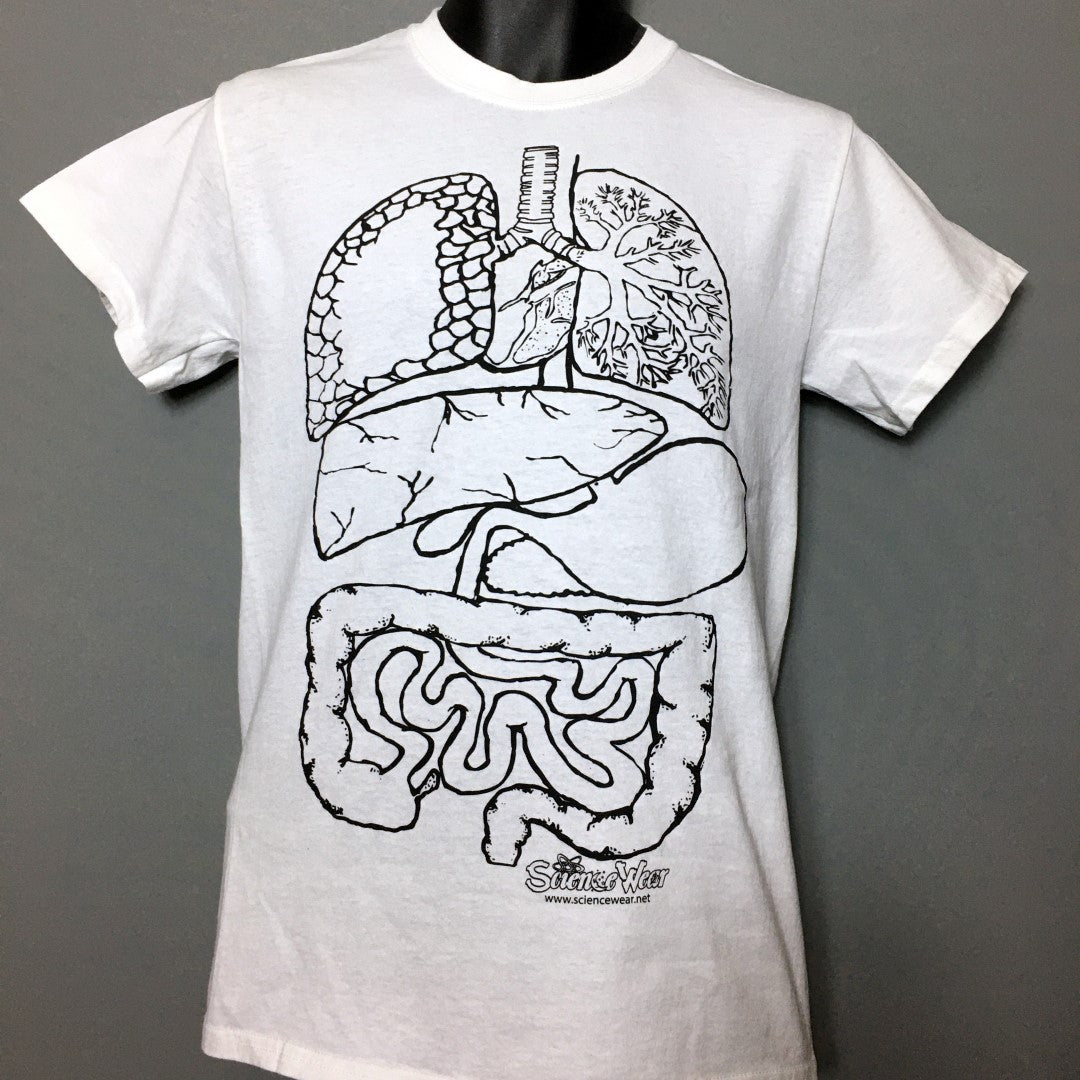 Human Anatomy Guts T-Shirt or Apron - Classroom Activity image 0