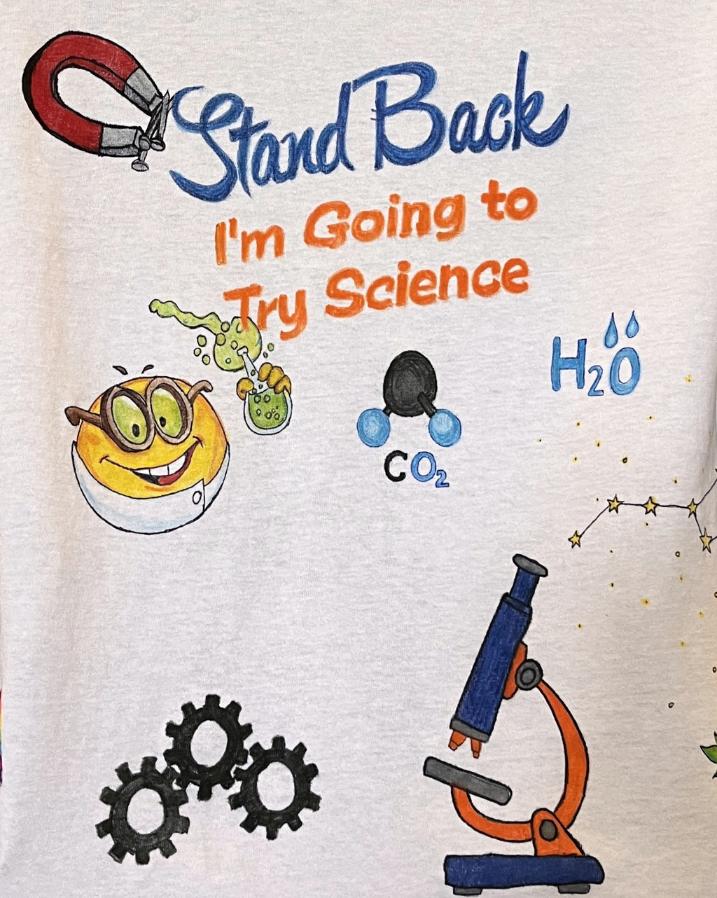 What is Science Shirt – Hand-Detailed Completed Project image 3