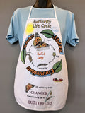 Painted Lady – Life Cycle Apron – Hand-Detailed Completed Project image 0