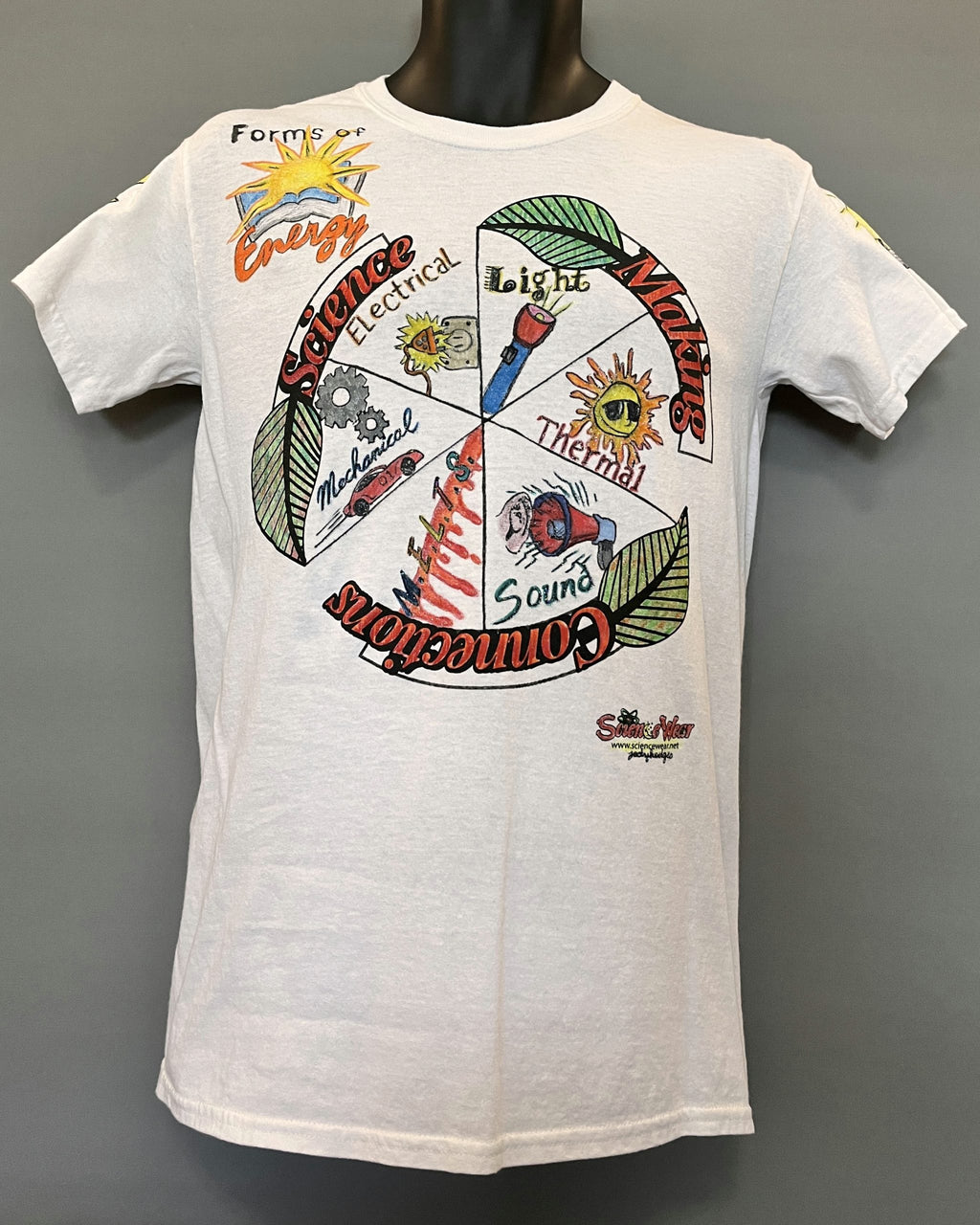 Forms of Energy Shirt – Hand-Detailed Completed Project image 0