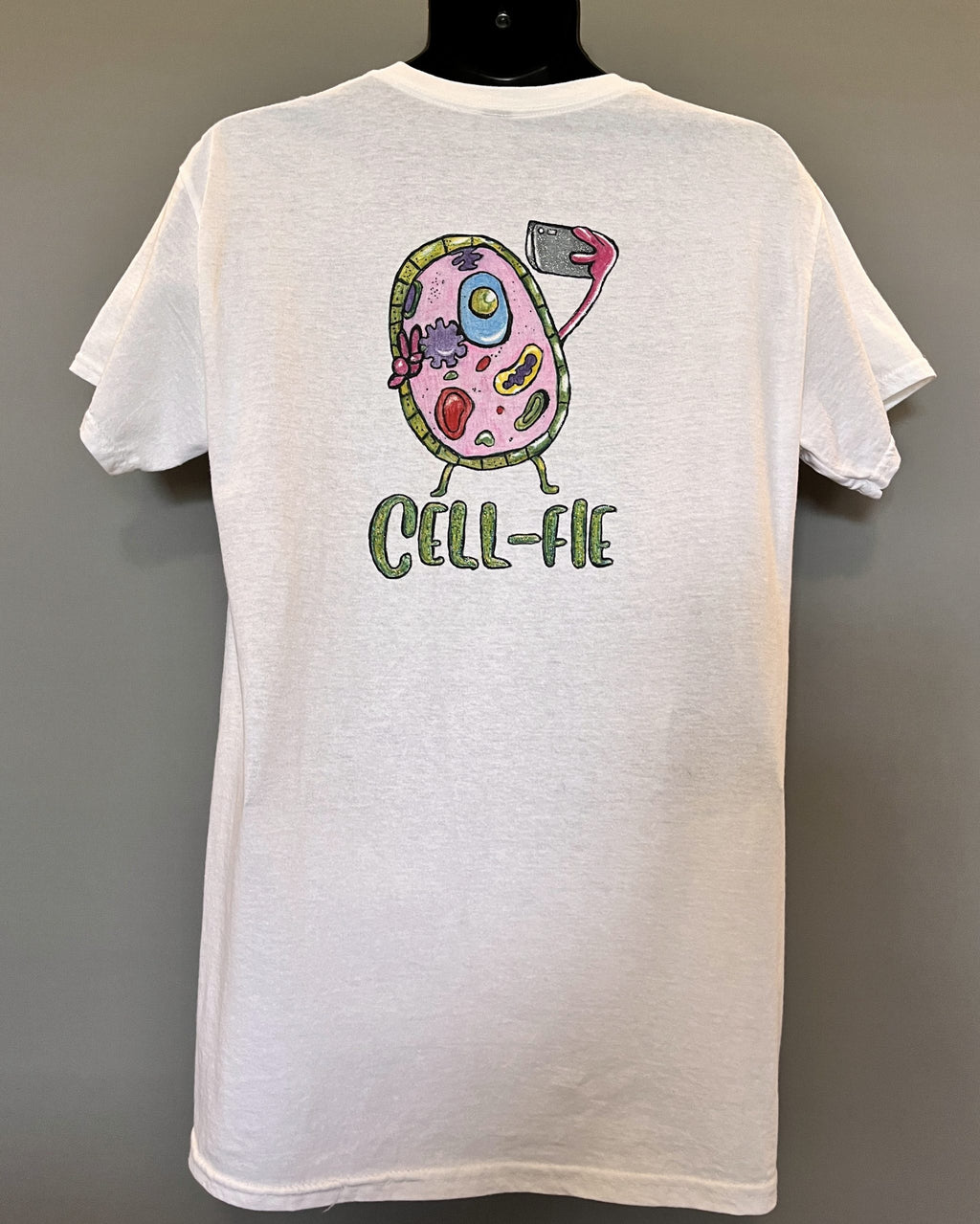 Cell Theory Shirt – Hand-Detailed Completed Project image 2