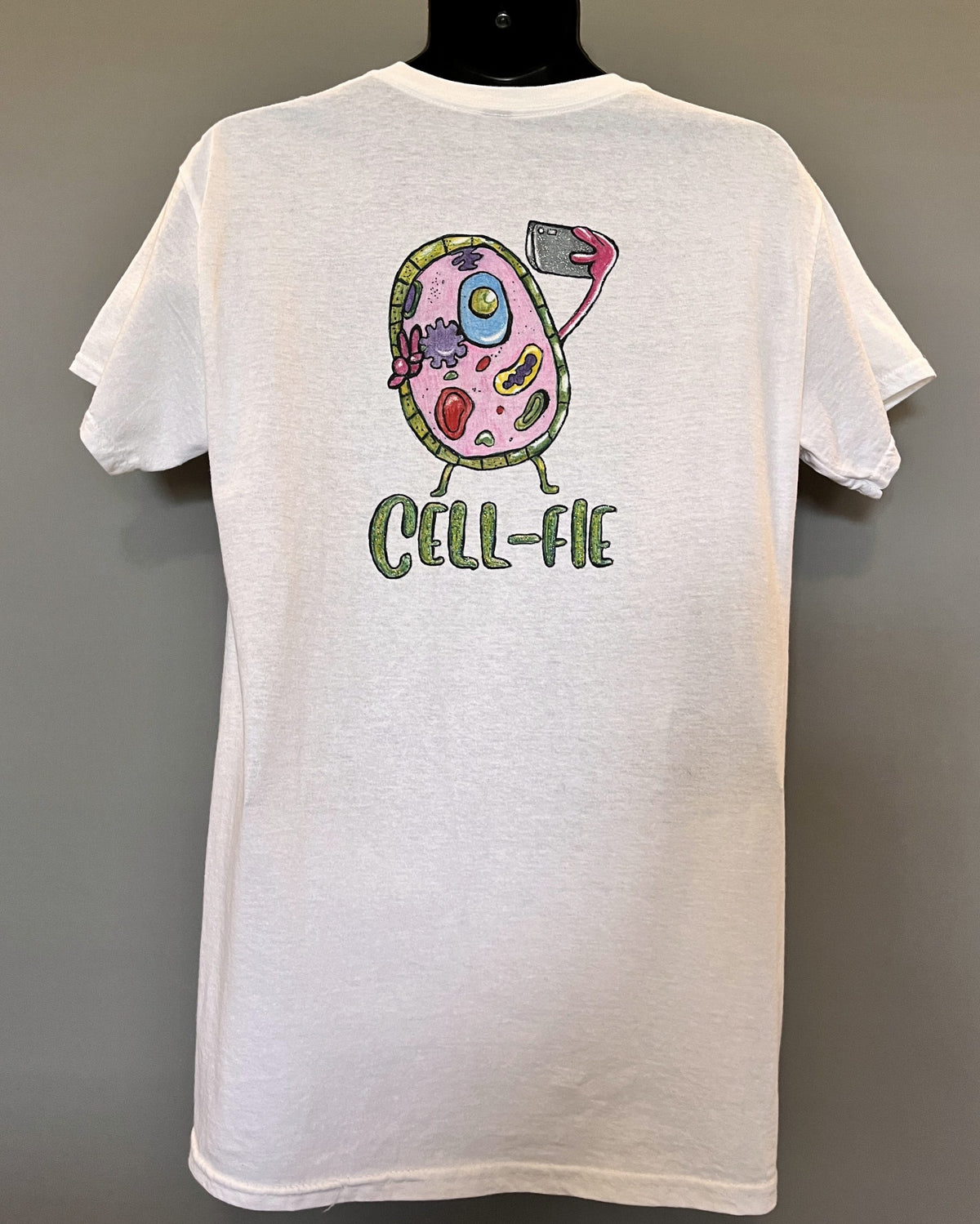 Cell Theory Shirt – Hand-Detailed Completed Project image 2