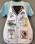 Safety is a Part of Science Apron– Hand-Detailed Completed Project image 0