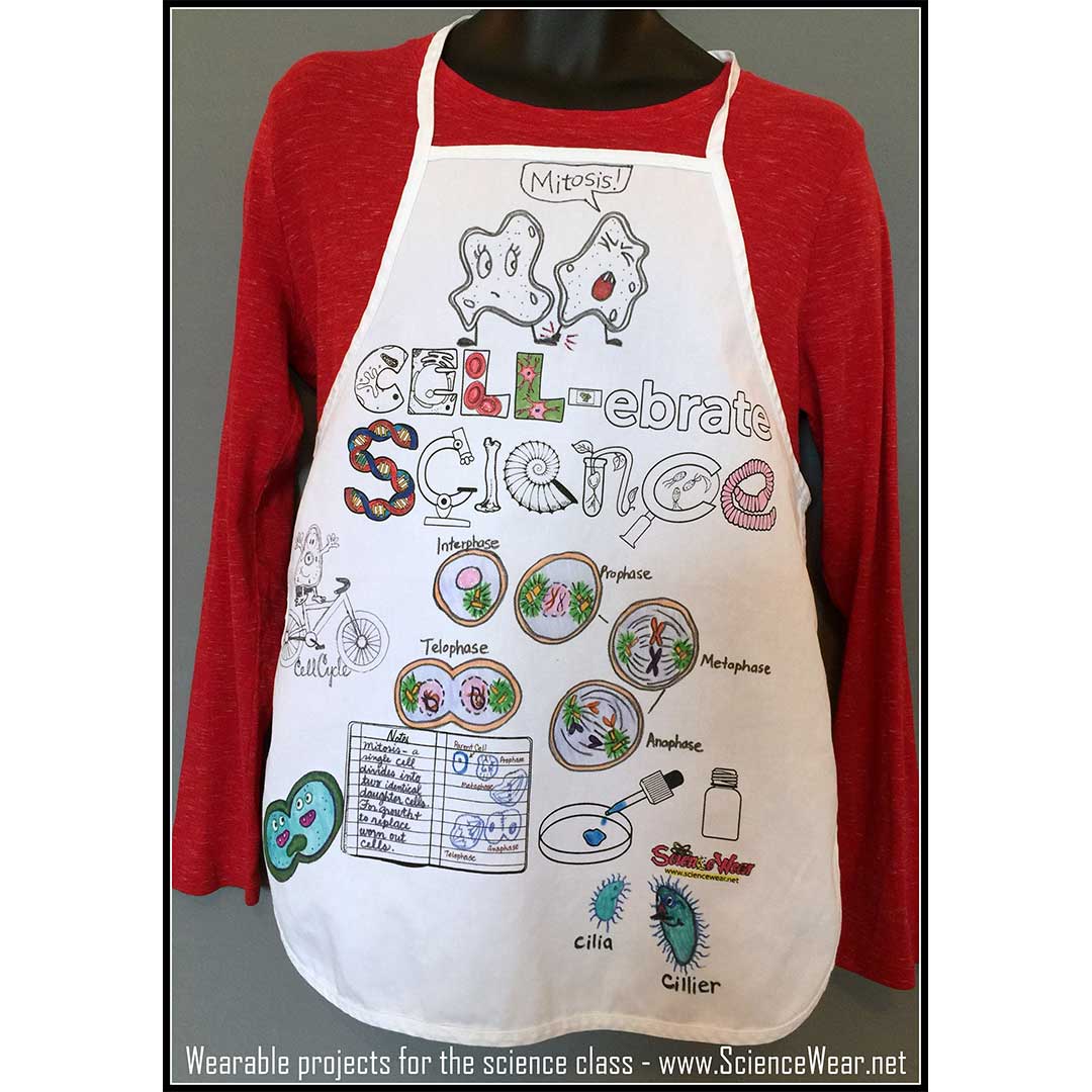 Cell-ebrate Science T-Shirt or Apron Project image 1