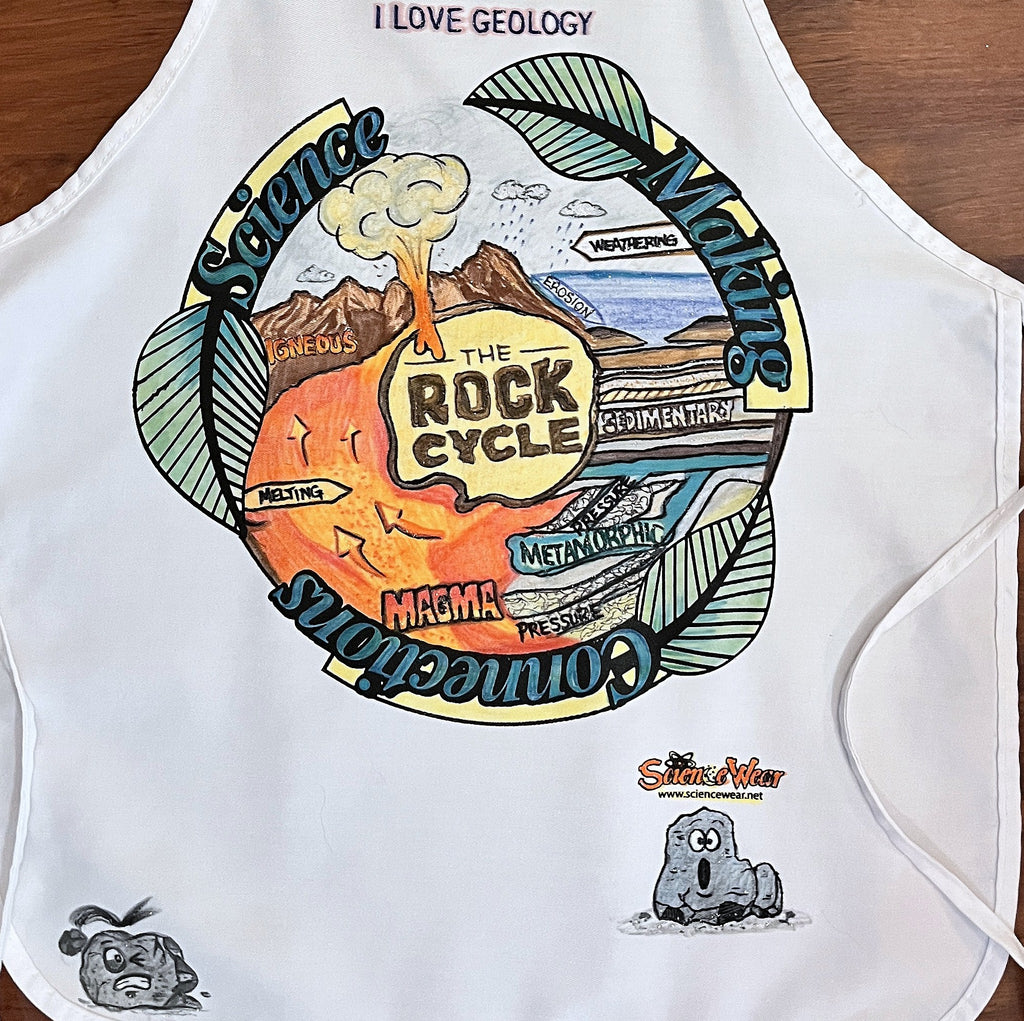 Rock Cycle of Quartz Apron – Hand-Detailed Completed Project image 1