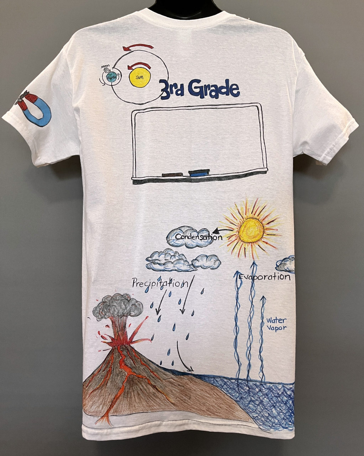 3rd Grade Science Shirt – Hand-Detailed Completed Project image 2