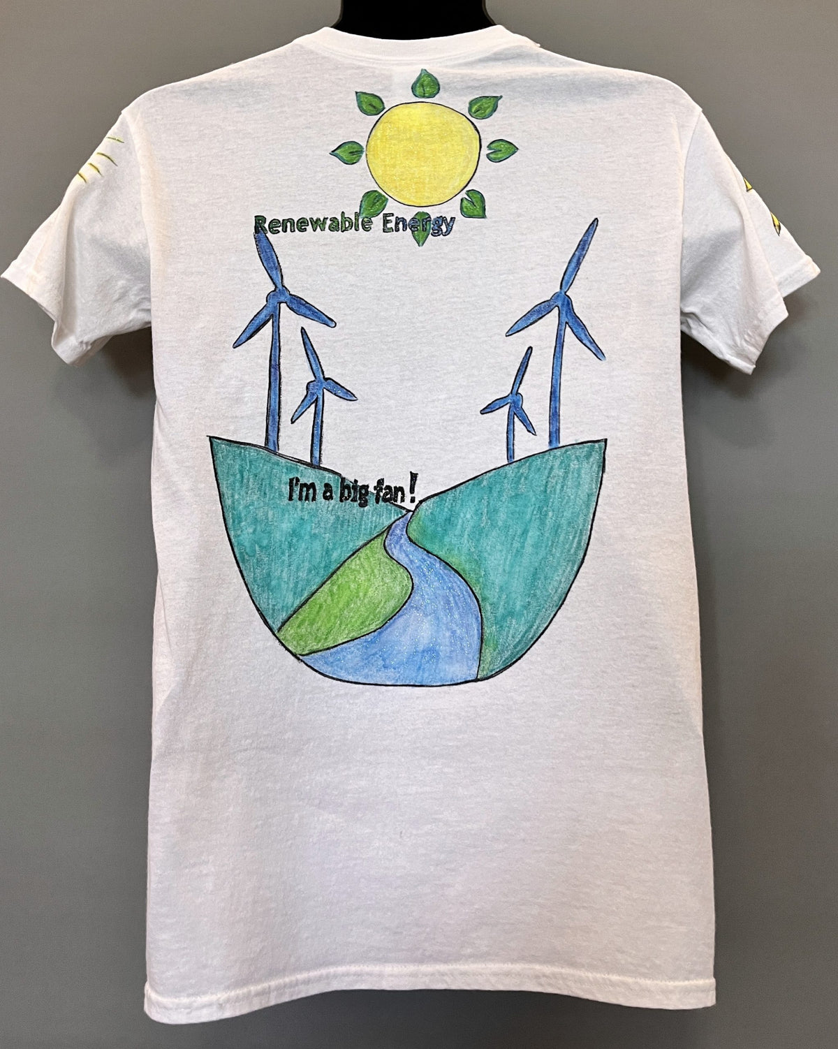 Forms of Energy Shirt – Hand-Detailed Completed Project image 2