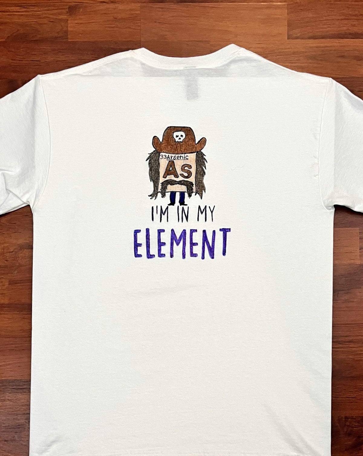 Arsenic Atomic Attire Shirt – Hand-Detailed Completed Project image 2
