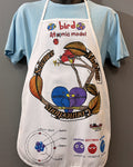 Bird Atomic Model Apron – Hand-Detailed Completed Project image 0